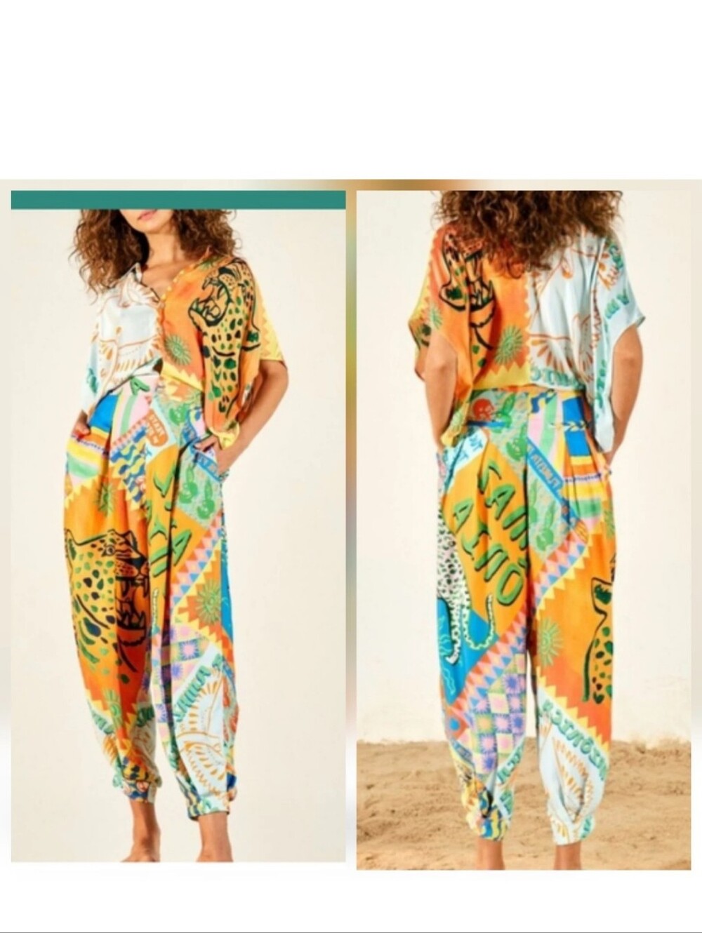 Farm Rio Jumpsuit - Picture 1 of 4